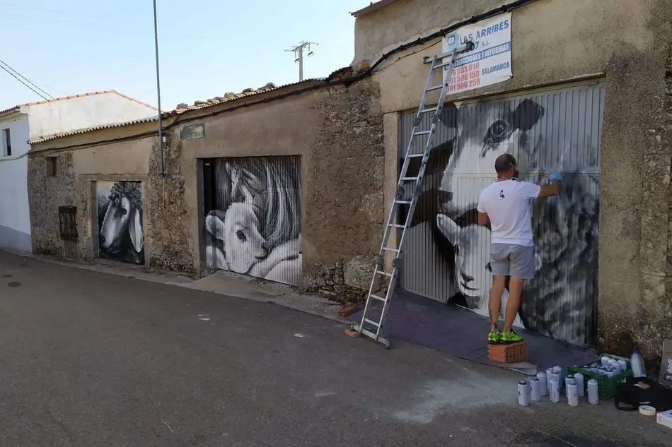 Foto 10 - Las calles de Pere&ntilde;a rezuman arte con la cuarta edici&oacute;n de &lsquo;EnPERE&Ntilde;Arte&rsquo;  