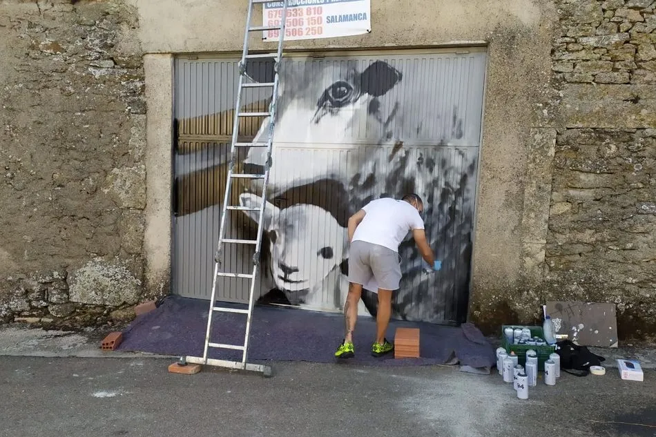 Foto 7 - Las calles de Pere&ntilde;a rezuman arte con la cuarta edici&oacute;n de &lsquo;EnPERE&Ntilde;Arte&rsquo;  