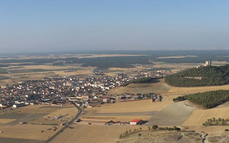 Vista aérea de Íscar - Ayuntamiento de Íscar