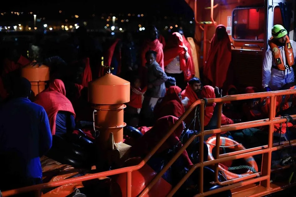 Llegada de inmigrantes procedentes de una patera a la deriva al puerto de Melilla a 27 de noviembre 2019 - Cristian Calvo - Europa Press - Archivo