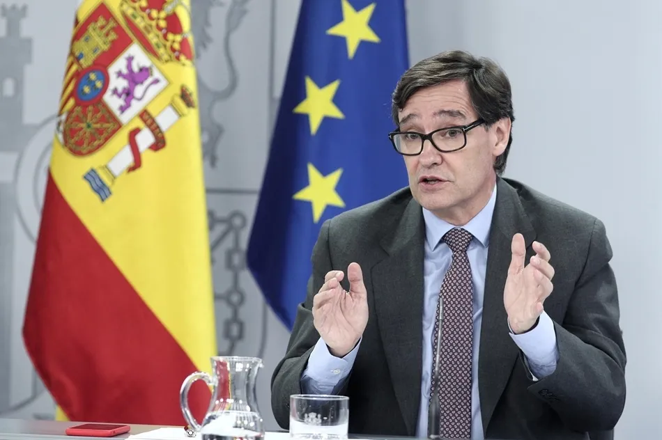 El ministro de Sanidad, Salvador Illa