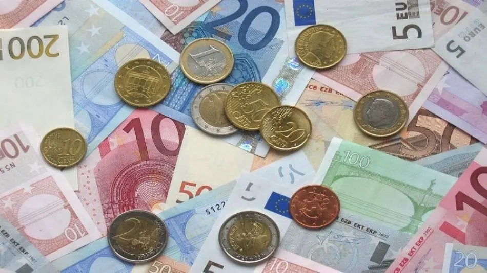 Billetes y monedas de euro