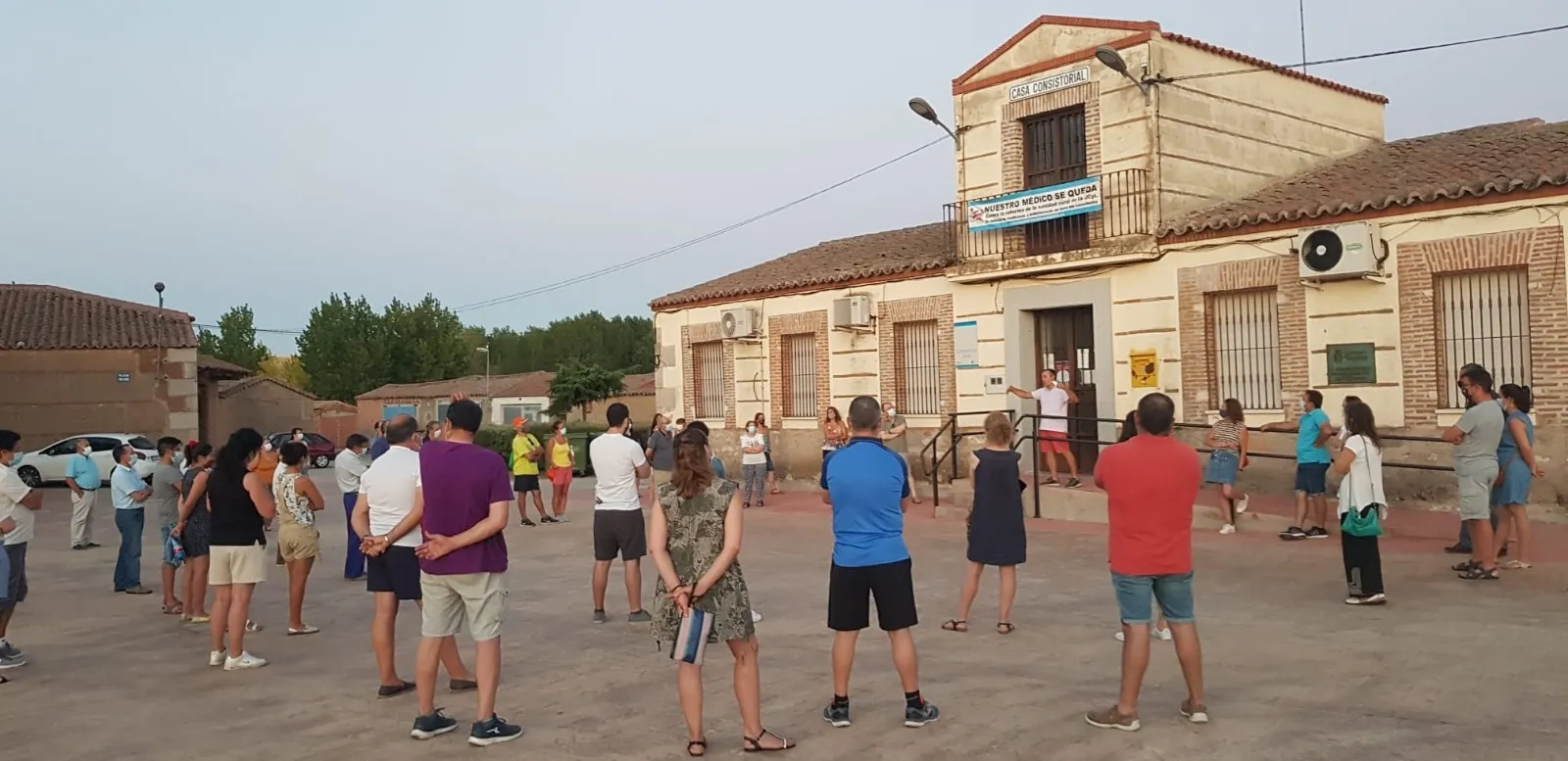 Los vecinos de Galleguillos se han movilizado contra la construcción de una planta de compostaje