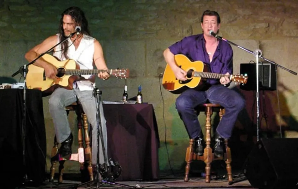 Acústicos, con Mario Cea y Santi Tamariz