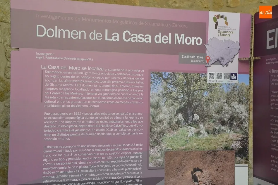 Foto 6 - Expuestos en Los &Aacute;guila los resultados de la investigaci&oacute;n en &lsquo;La Casa del Moro&rsquo; de Casillas...