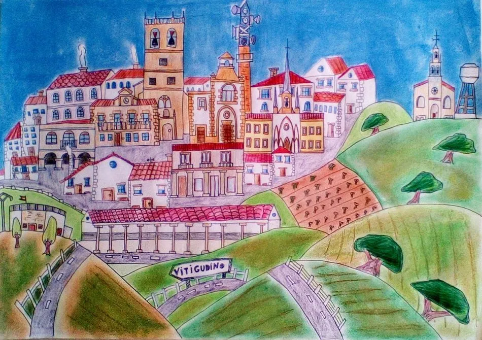 Foto 4 - Entregados en Vitigudino los premios a las ganadoras del concurso infantil de dibujo  