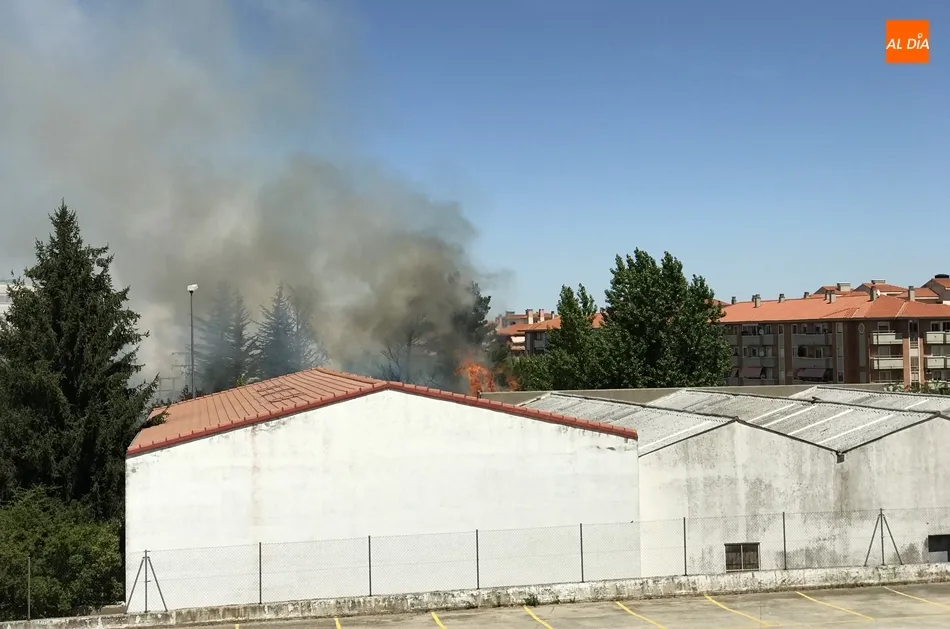 Foto 5 - Alarma en una residencia de Santa Marta por el incendio de un poste de luz