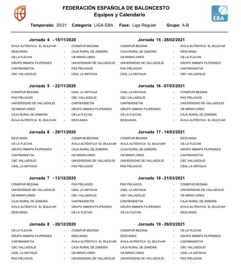 Foto 2 - La Flecha abrir&aacute; la competici&oacute;n en el nuevo curso para el CB Tormes, que ya cuenta con calendario
