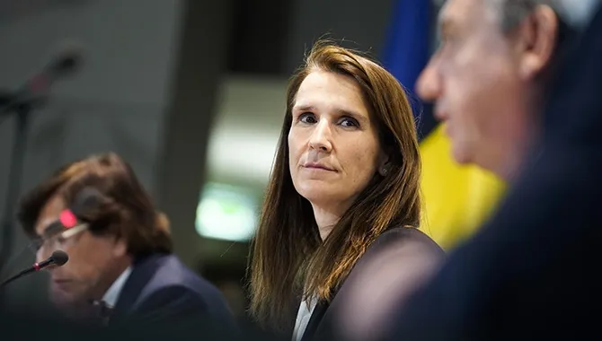 Sophie Wilmes, primera ministra de Bélgica. EP