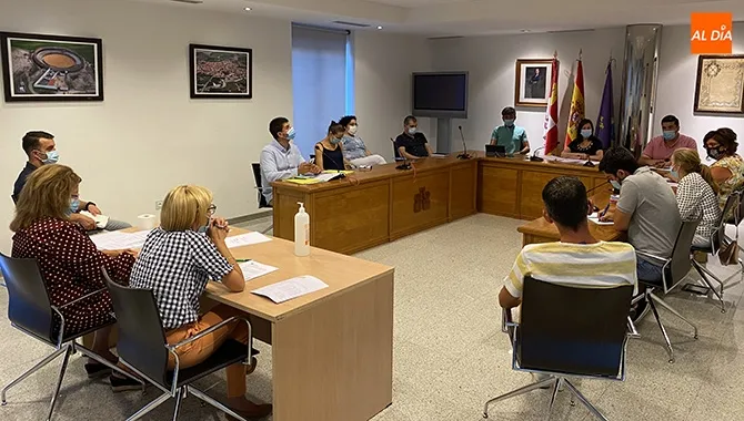 Imagen del Pleno celebrado en la noche de este miércoles