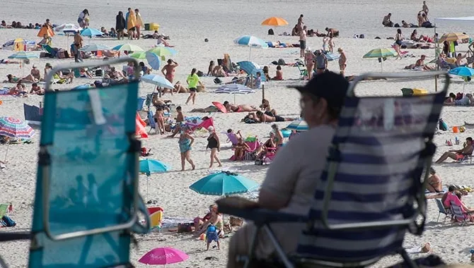 Imagen de una playa en A Mariña (Lugo/Galicia). EP