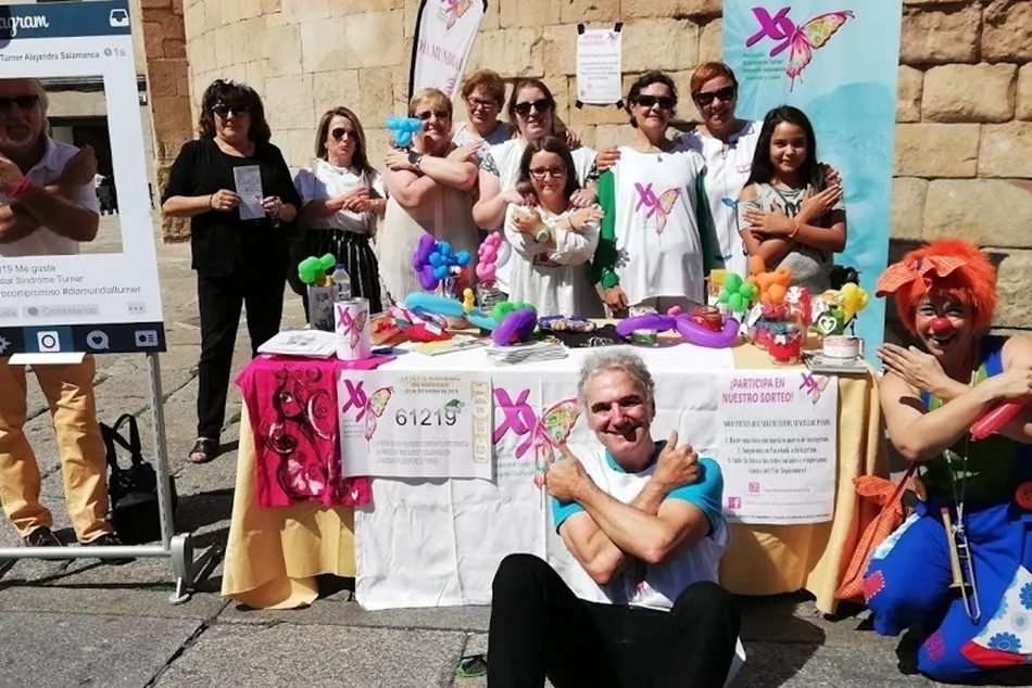 La Asociación Síndrome de Turner Alejadra Salamanca, en un imagen de la pasada edición del día mundial