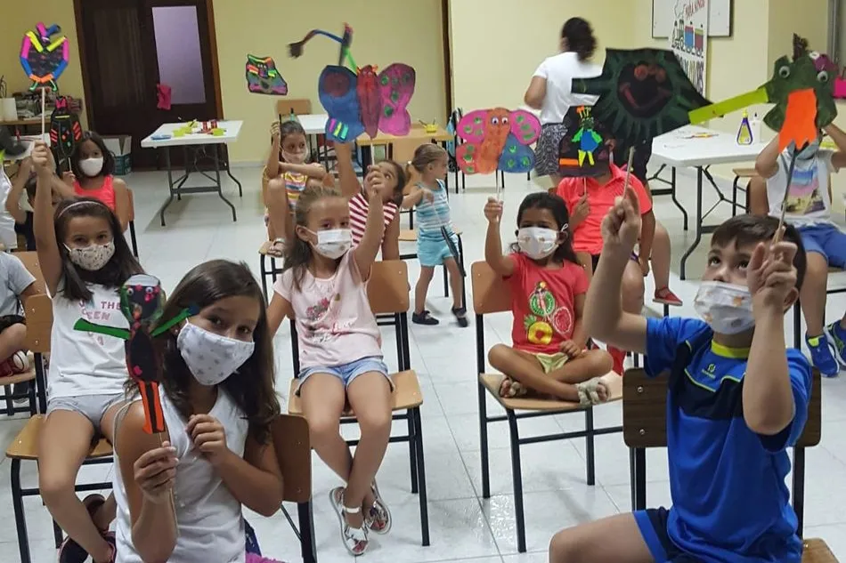 Foto 2 - Un tren de colores para los m&aacute;s peque&ntilde;os de Saelices El&nbsp;Chico  
