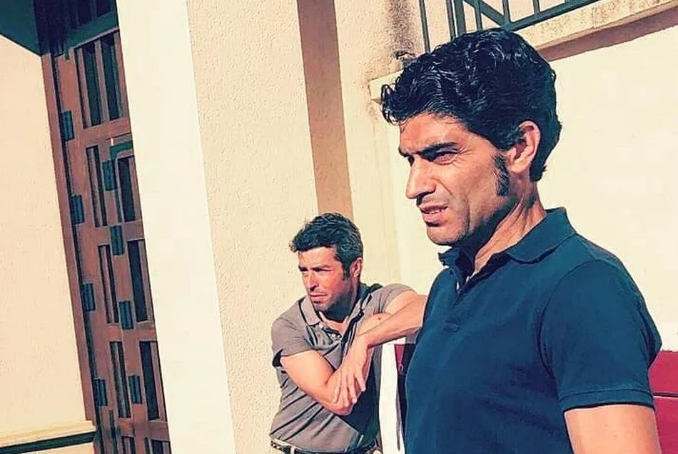 Javier Gómez Pascual (derecha), banderillero zamorano y presidente de UNPBE