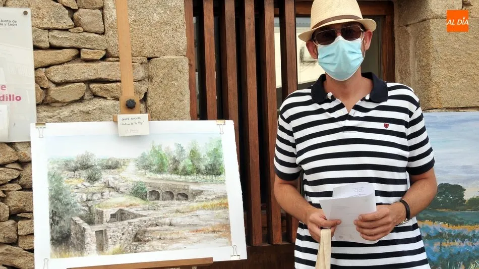 Foto 8 - Jos&eacute; Antonio Mart&iacute;n Santos gana el II Certamen de pintura &lsquo;Villa de Sobradillo&rsquo;