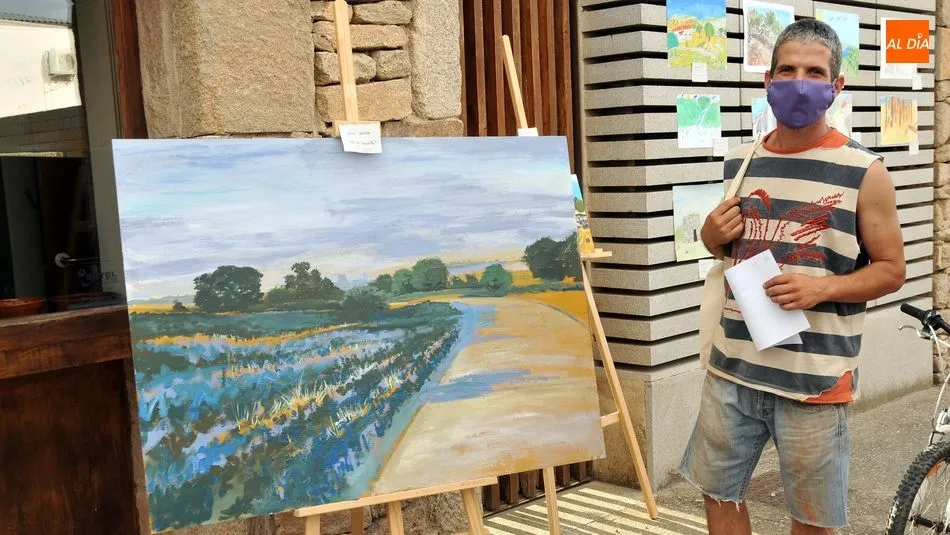 Foto 7 - Jos&eacute; Antonio Mart&iacute;n Santos gana el II Certamen de pintura &lsquo;Villa de Sobradillo&rsquo;