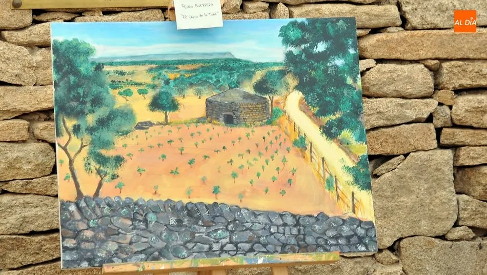 Foto 5 - Jos&eacute; Antonio Mart&iacute;n Santos gana el II Certamen de pintura &lsquo;Villa de Sobradillo&rsquo;