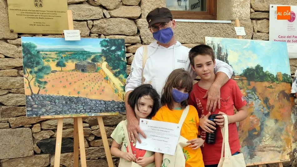 Foto 2 - Jos&eacute; Antonio Mart&iacute;n Santos gana el II Certamen de pintura &lsquo;Villa de Sobradillo&rsquo;