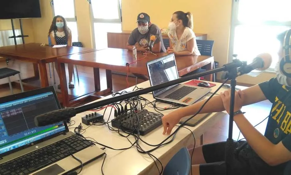 Foto 4 - Llega a su final el curso veraniego de radio del Espacio i  