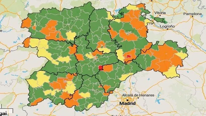 Foto 2 - Salamanca, a la cabeza de Castilla y Le&oacute;n, con 14 zonas en situaci&oacute;n &ldquo;naranja&rdquo; por el aumento ...