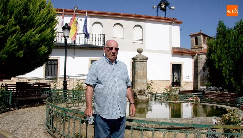 Ventura Jiménez, alcalde de Masueco de la Ribera