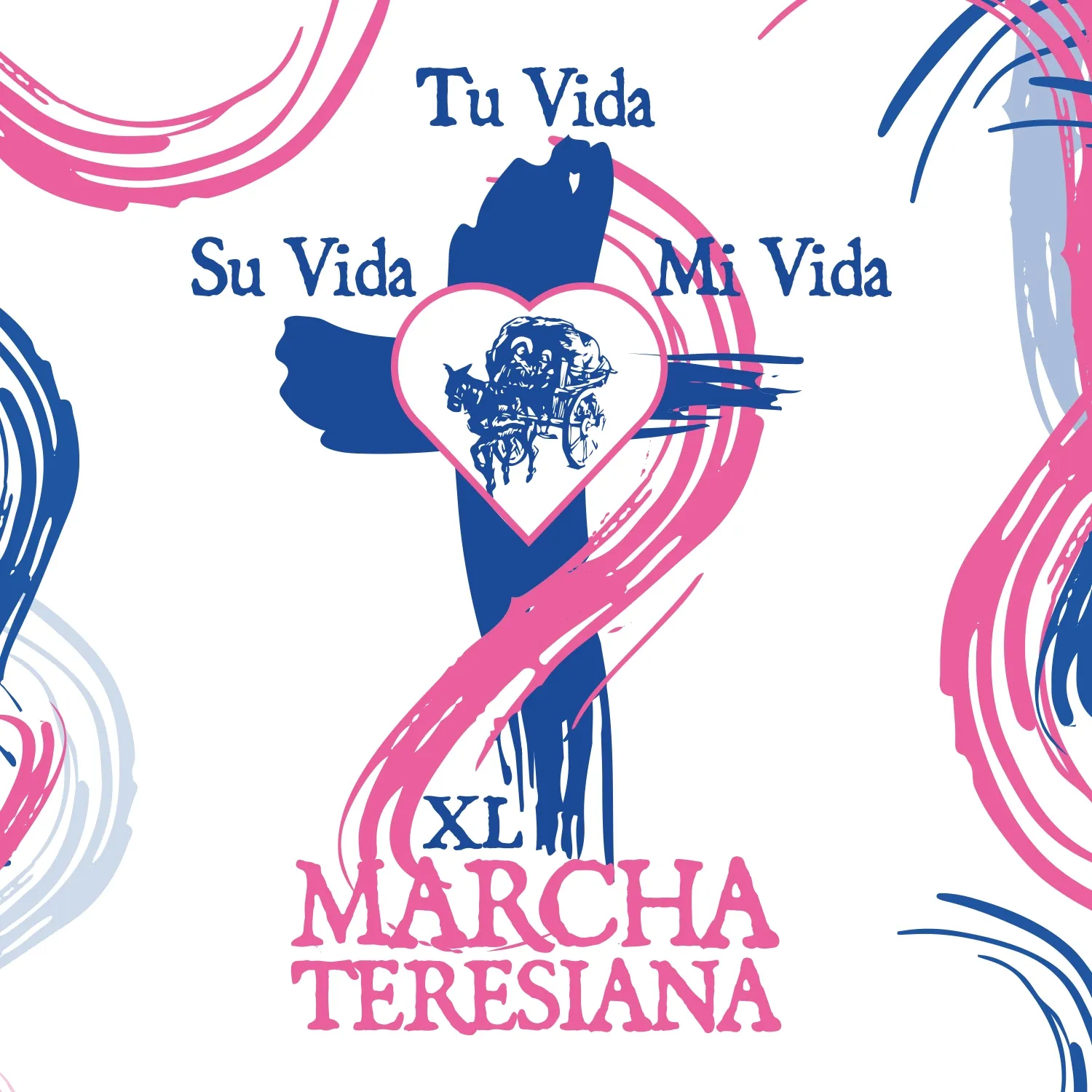 Logo de la XL Marcha Teresiana