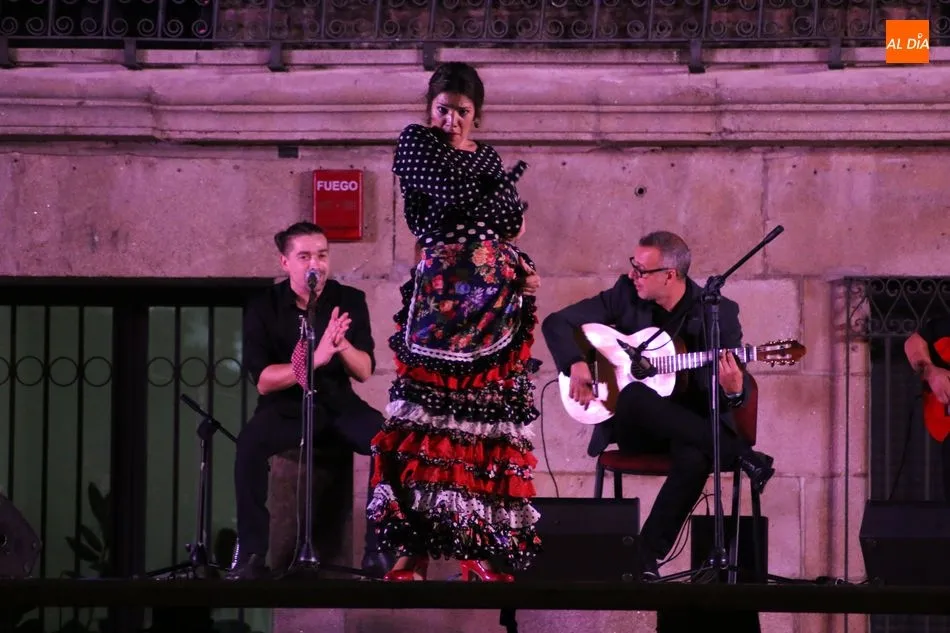 Foto 3 - Lita Blanco y su cuadro flamenco deja la &lsquo;Esencia&rsquo; en Vitigudino  