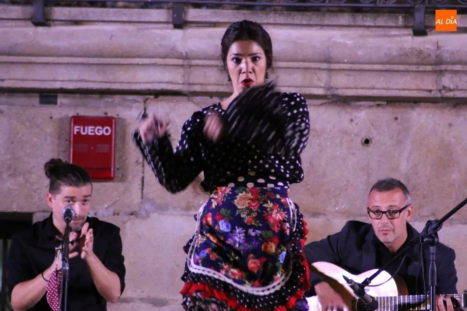Lita Blanco y su cuadro flamenco deja la ‘Esencia’ en Vitigudino  
