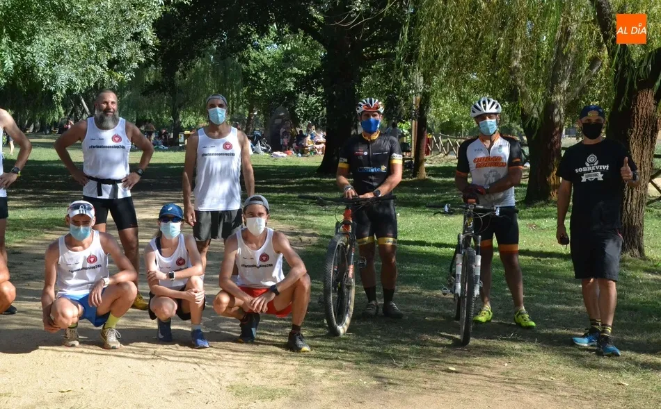 Foto 2 - Los atletas de &lsquo;Farinato NonStop 300km en 24h&rsquo; completan el reto sobr&aacute;ndoles tiempo  