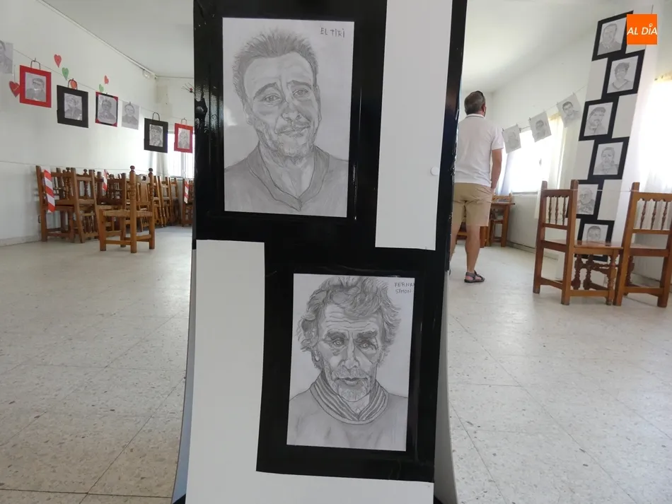 Foto 3 - Inauguran la exposici&oacute;n &lsquo;ConfiTRAZOS&rsquo;, Memoria de un confinamiento en Cantalpino  