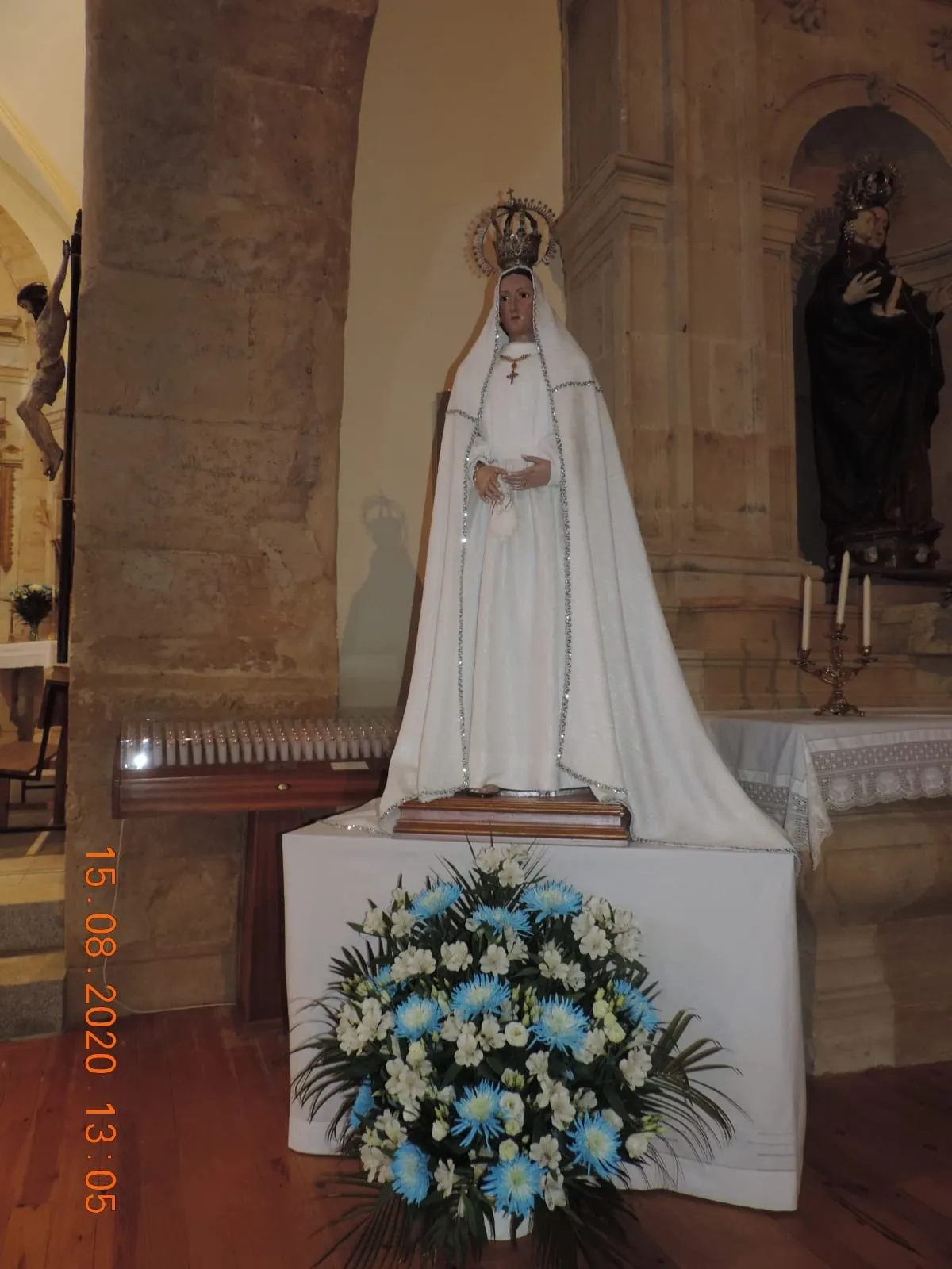 Aldearrubia reza a la Virgen de la Asunción