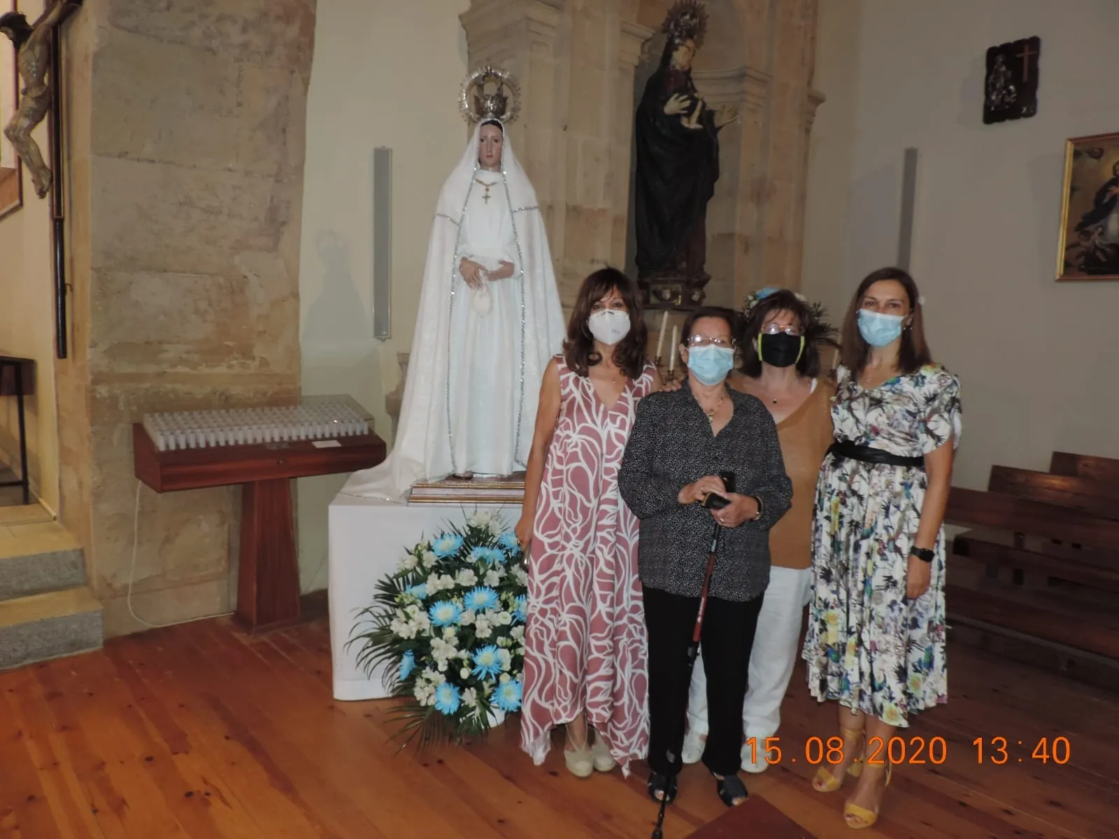 Foto 5 - Aldearrubia reza a la Virgen de la Asunci&oacute;n