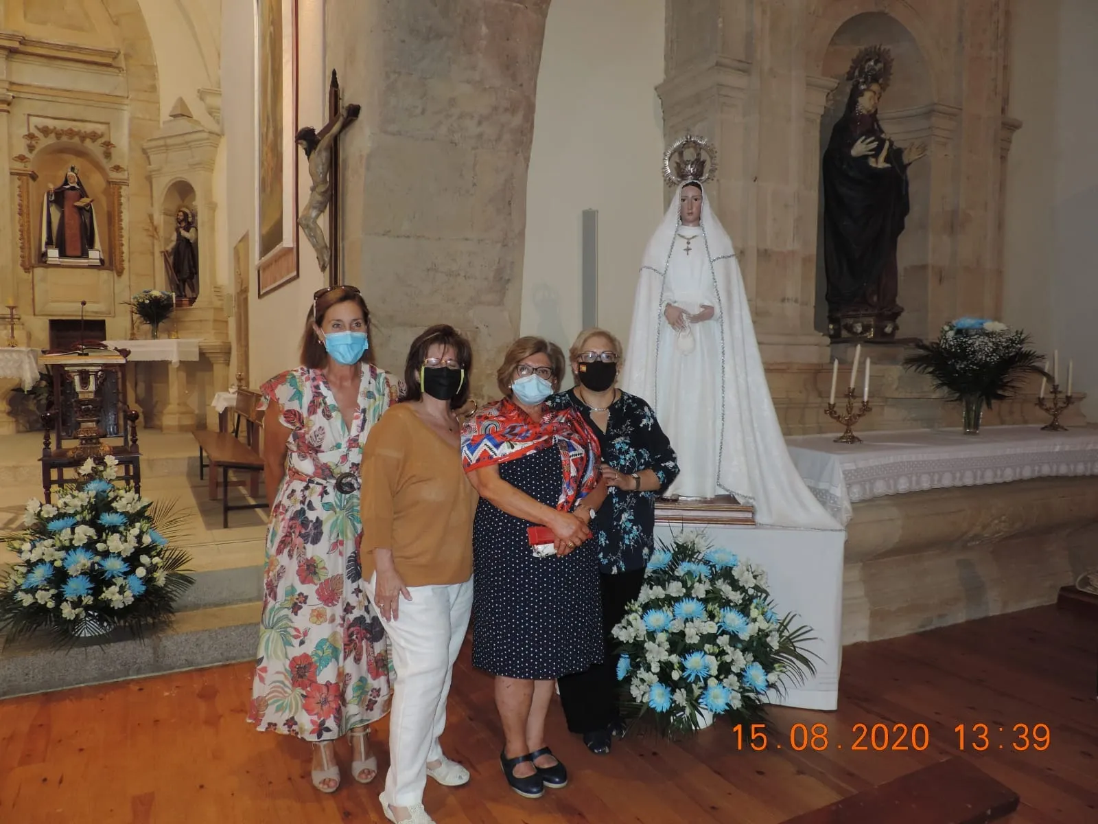 Foto 3 - Aldearrubia reza a la Virgen de la Asunci&oacute;n