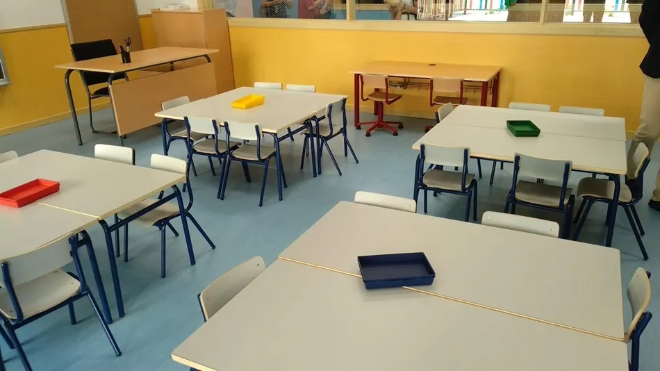 Aulas de un centro escolar