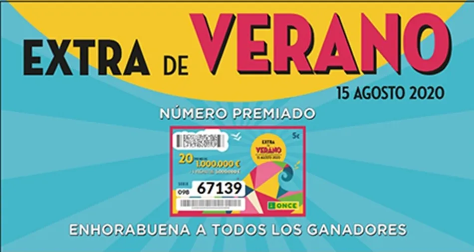 Primer premio del Sorteo Extraordinario de la ONCE