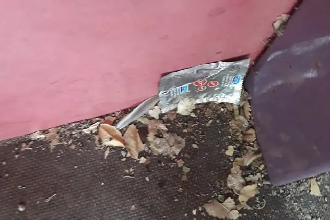 Foto 5 - Hallados varios preservativos usados en los juegos del parque de la Avenida de Salamanca  