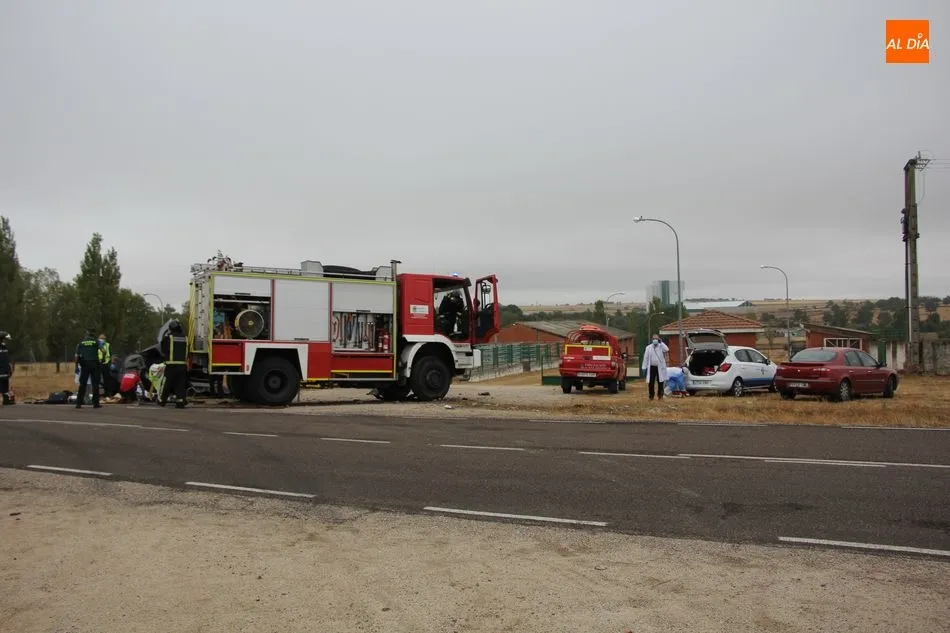 Foto 9 - V&iacute;ctima mortal en un accidente de tr&aacute;fico en Vitigudino  