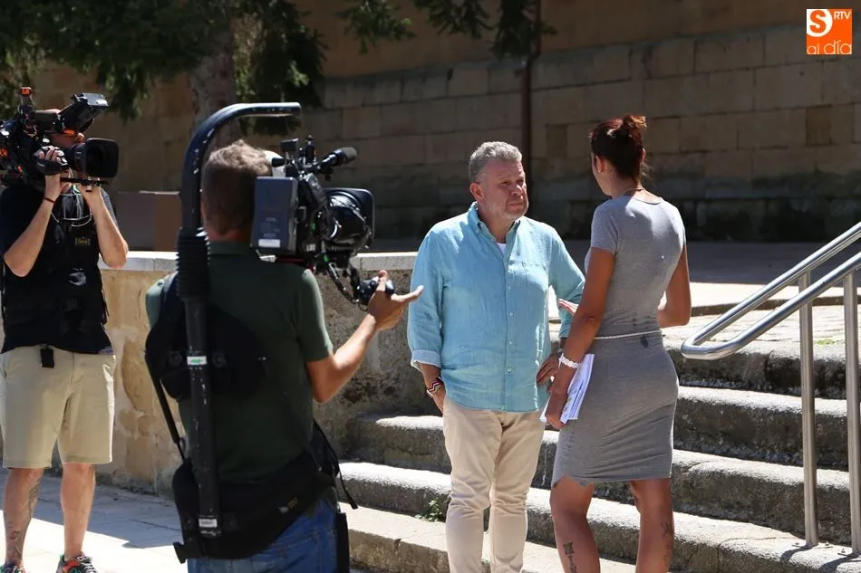 Alberto Chicote, en una imagen de archivo de la grabación de su programa en Babilafuente
