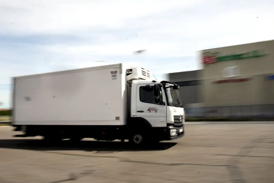 Camión de transporte