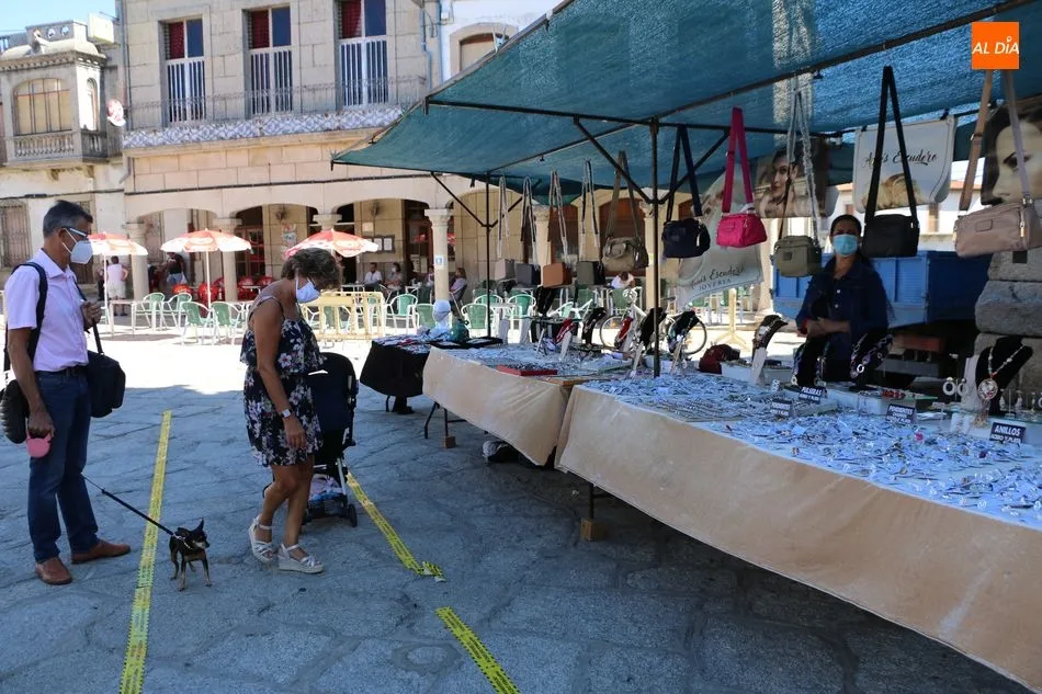 Foto 8 - La Feria Multisectorial de Villavieja de Yeltes cumple el tr&aacute;mite ante el coronavirus  