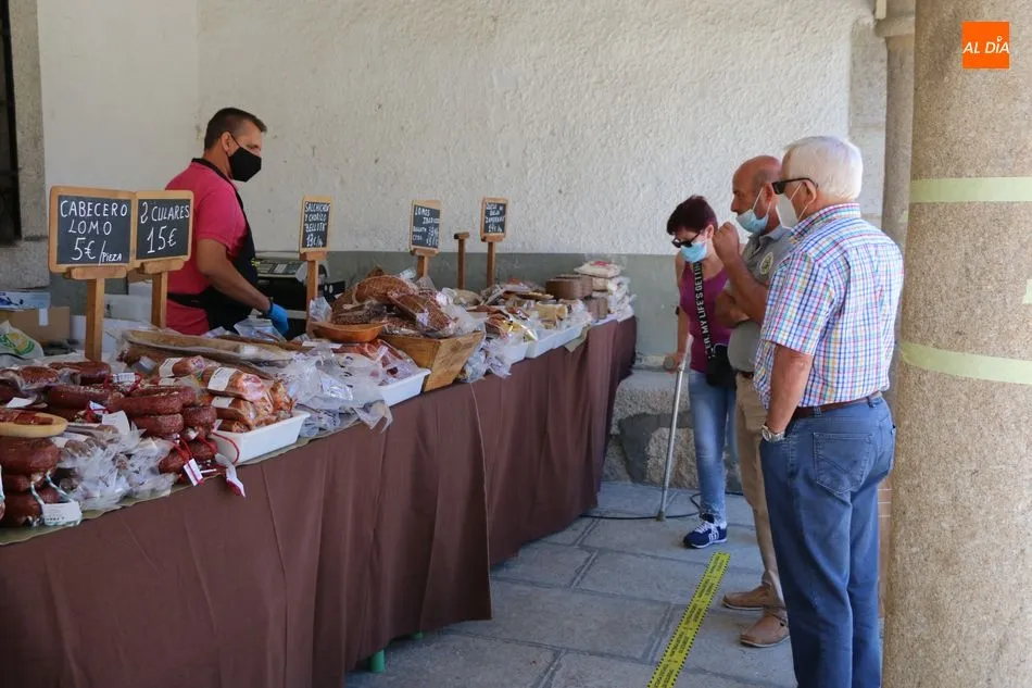 Foto 7 - La Feria Multisectorial de Villavieja de Yeltes cumple el tr&aacute;mite ante el coronavirus  