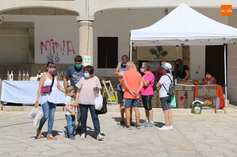 Foto 6 - La Feria Multisectorial de Villavieja de Yeltes cumple el tr&aacute;mite ante el coronavirus  