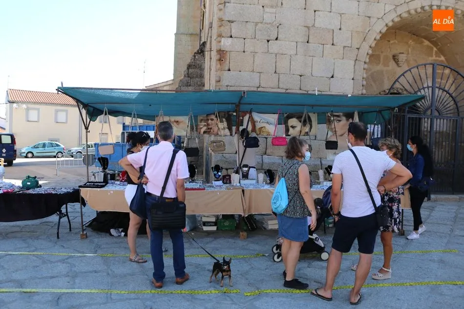 Foto 3 - La Feria Multisectorial de Villavieja de Yeltes cumple el tr&aacute;mite ante el coronavirus  