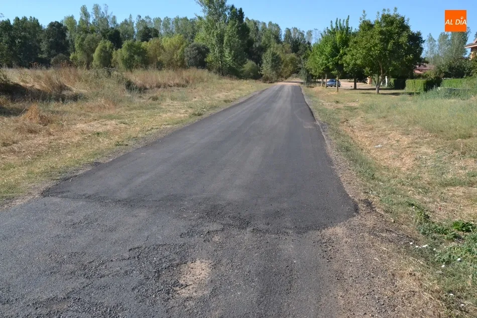 Foto 5 - Asfaltado parte del camino de acceso al Vado de las Vacas  