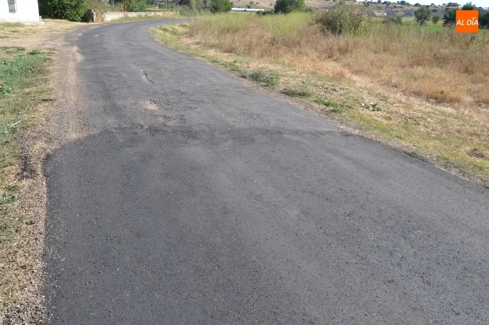 Foto 6 - Asfaltado parte del camino de acceso al Vado de las Vacas  