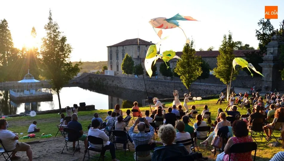 Espectáculo en la villa renacentista de El Bosque de Béjar