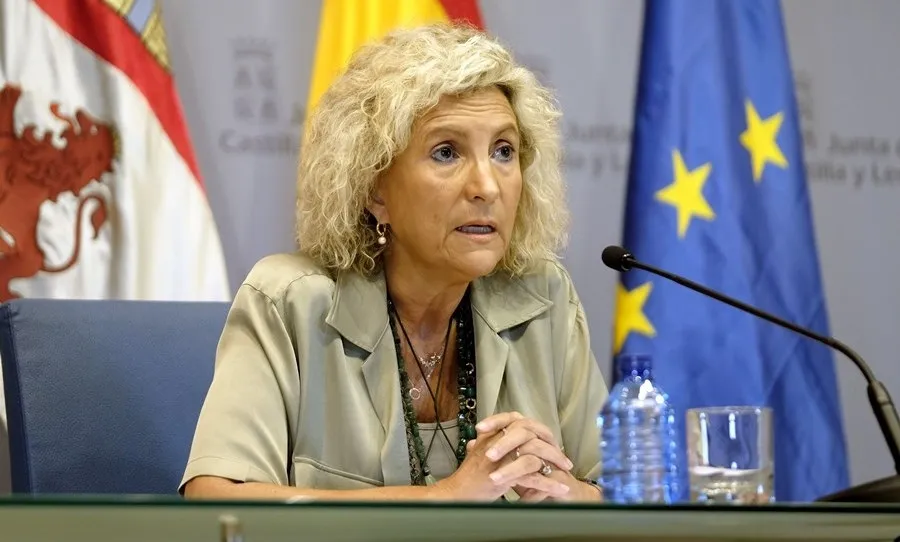 Verónica Casado, consejera de Sanidad de Castilla y Léon