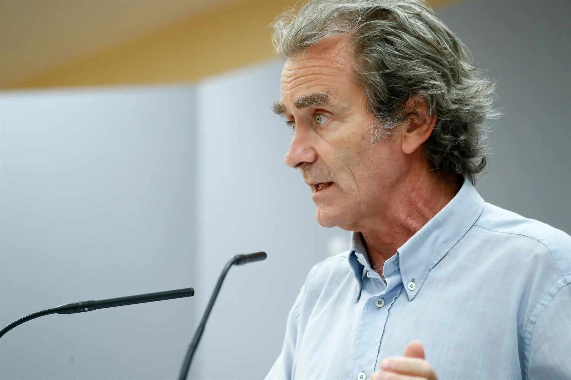 El director del Centro de Coordinación de Alertas y Emergencias Sanitarias, Fernando Simón. Foto: EP