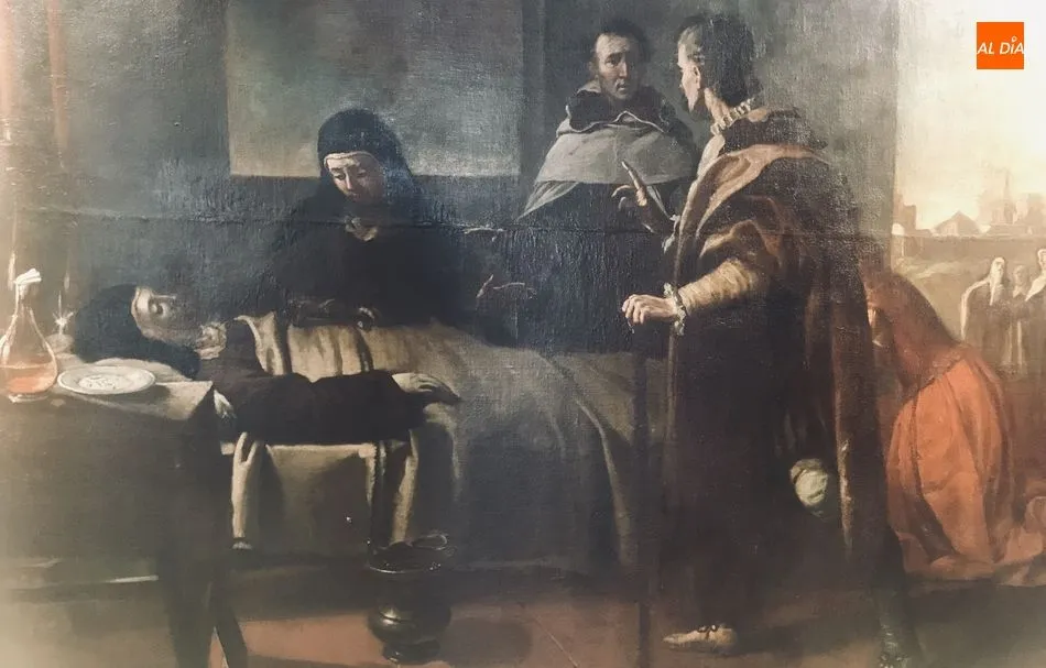 Cuadro El paroxismo de santa Teresa. MUSEO CARMUS