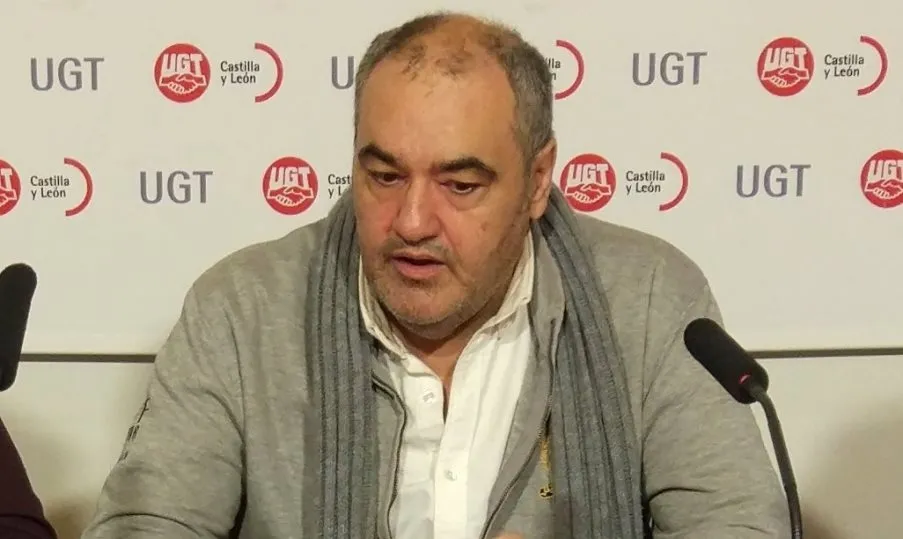 El secretario general de la Federación de Empleados de Servicios Públicos (FeSP) de UGT, Tomás Pérez Urueña. Foto EP